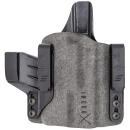 Safariland INCOG0835A0CX261 IncogX  IWB Black/Gray Boltaron Belt Clip Fits Glock 17/19 Right Hand