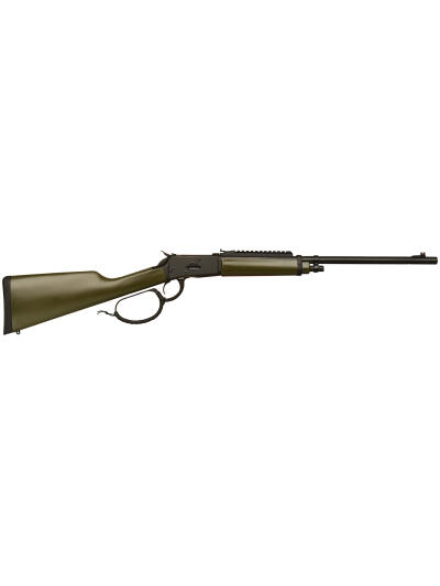 Gforce Arms GFLVR44OD Saddlehorn  44 Mag 10+1 16.50" Black Steel Barrel, Black Picatinny Rail Aluminum Receiver, Fixed Green Synthetic Stock