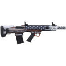 Citadel FRPS1218USA Pup Scout  12 Gauge Semi-Auto 3" 5+1 18.50" Steel Barrel, USA Flag Picatinny Rail Aluminum Receiver, Picatinny Handguards, Adj Cheek Riser Synthetic Stock, Black Polymer Grip