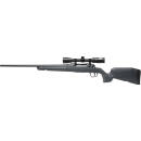 Savage Arms 32212 Axis 2 XP Combo 25-06 Rem 4+1 22" Black Sporter Barrel, Black Drilled & Tapped Steel Receiver, Fixed Gray Synthetic Stock, Left Hand, Boresighted 3-9x40