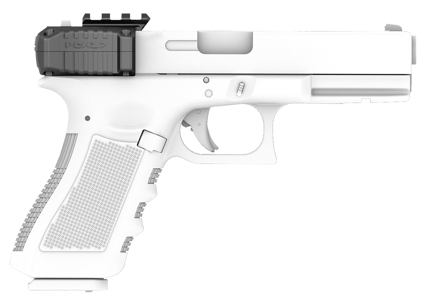 Recover Tactical PCH1701 PCH17 Charging Handle Compatible w/ Glock 17/19/22/23/24/31/32/34/35/45 and G17T/G19T Glass Reinforced Polymer