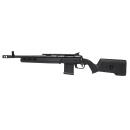 Savage Arms 58179 110 Scout Full Size 5.56 NATO 10+1  16.50" Matte Black Threaded Barrel, Picatinny Rail Carbon Steel Receiver, Black Magpul Hunter Synthetic Stock Left Hand