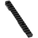 Mdt Sporting Goods Inc 102357BLK 20 MOA Picatinny Scope Base  Black Anodized Aluminum 11" Long Fits Howa 1500 Long Action