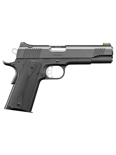 Kimber Mfg.,inc 3700551 Custom II GFO 10mm 8+1 5" Stainless Steel Slide Matte Black F/S Rubber Grip G-10 Grip