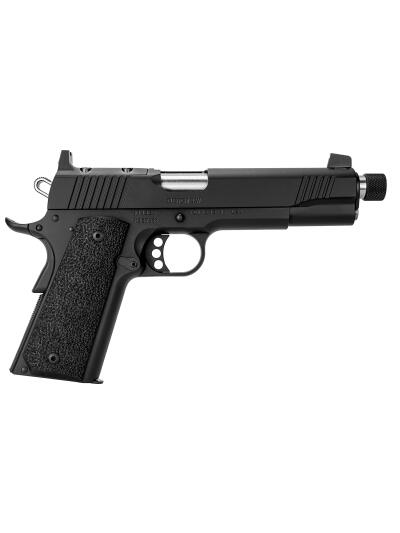 Kimber Mfg.,inc 3700810 Custom LW OR TFS Full Size Frame 45 ACP 8+1 5.50" Black Black F/S Rubber Grip