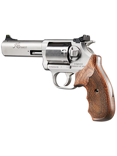 Kimber Mfg, Inc 3400031CA K6S Combat *CA Compliant DA/SA 357 Mag 6 Shot 4" Brushed Stainless Steel Barrel & Cylinder, Brushed Stainless Stainless Steel Frame, Diamond Checkering Grip, Exposed Hammer