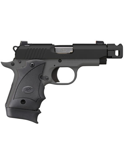 Kimber Mfg.,inc 3300246 Micro 9 MC TP 9mm 7+1 3.65" KimPro Black Stainless Steel Slide KimPro Gray Black Hogue Rubber Wraparound Grip