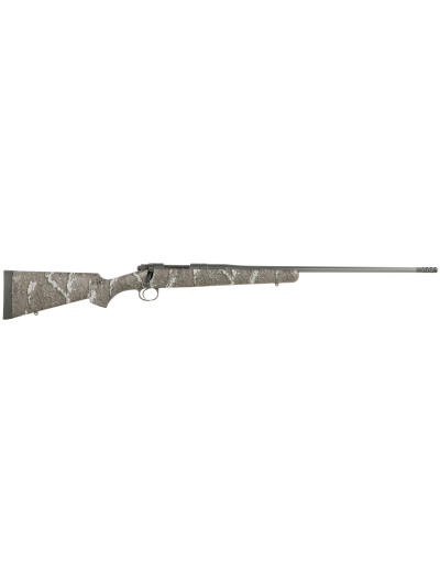 Kimber Mfg, Inc 3700819 Hunter Pro Desolve 6.5 Creedmoor 3+1 22" Black DLC Match Grade Barrel, Steel Receiver, Desolve Blak Fixed Polymer Stock