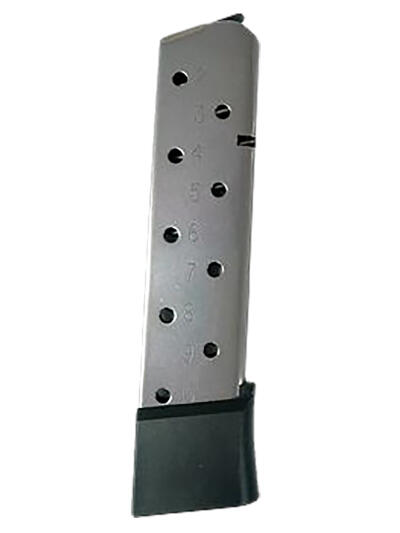 Kimber Mfg.,inc 1100167A   10rd 45 ACP Fits 1911 Silver Steel