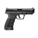Dickinson LLC RA9B RA9  9mm Luger 17+1 4.25" Black Steel Barrel, Serrated Aluminum Slide, Polymer Frame w/Accessory Rail