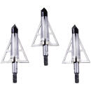 Allen 14694 CX Terminus Broadhead Stainless Steel Blades Silver 3 Pack