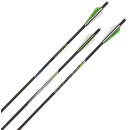 Allen 93120 CX600 Crossbow Bolts Black 20" Carbon Fiber 3 Pack
