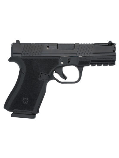 Black Rain Ordnance FLP9MMBLK   Compact Frame 9mm 15+1 4" Stainless Steel Slide