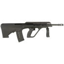 Steyr Arms AUGM2BLKEXT300 AUG A3 M2 300 Blackout 30+1 16" Black Steel Barrel, Black Mannox Receiver, Black Synthetic Stock