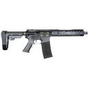 Black Rain Ordnance  Spec15  5.56 NATO 30+1 10.50" Black Nitride Steel Barrel, 10" M-LOK Handguard, Black Anodized Aluminum Picatinny Rail Receiver, Tactical SBA3 Brace, Black G.I. Grip