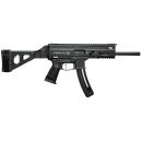 Grand Power 197892004817 TR22 Stribog 22 LR 25+1 10" Black Threaded Barrel, Black Hardcoat Anodize Receiver w/Picatinny Rail, Black SB Tactical Brace, Black Polymer Grip, Ambidextrous