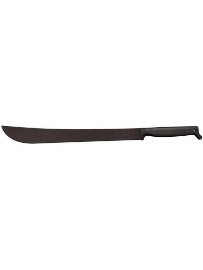 Cold Steel CS97TM21S Two Handed  21" Black Matte Anti Rust 65Mn Carbon Steel Blade, Black Polypropylene Handle 30" Long