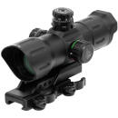 UTG SCPTDTDQ ITA  6" Tube Red/Green T-Dot Reticle