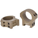 Warne 8514DE HyperLite  Dark Earth Cerakote MagnaFusion Alloy 30mm Tube Maxima/Weaver/Picatinny