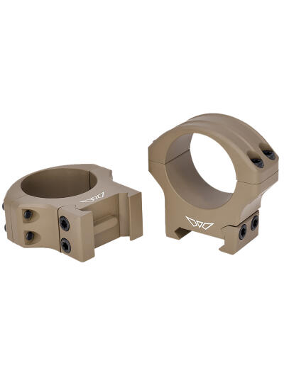 Warne 8515DE HyperLite  Dark Earth Cerakote MagnaFusion Alloy 30mm Tube Maxima/Weaver/Picatinny