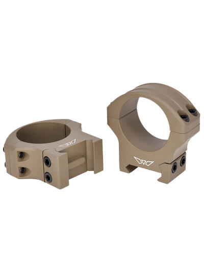 Warne 8522DE HyperLite  Dark Earth Cerakote MagnaFusion Alloy 34mm Tube Picatinny/Weaver/Maxima