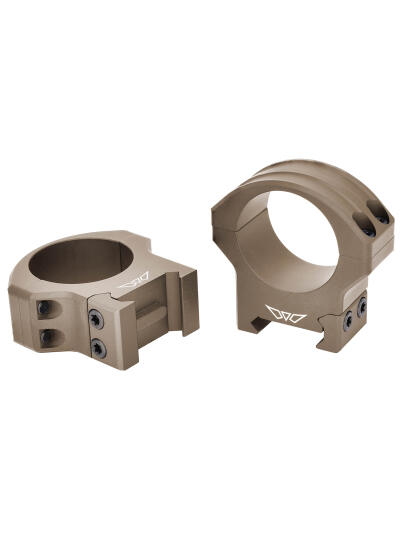 Warne 8502TM HyperLite    Matte Black MagnaFusion Alloy 1" Tube High Dovetail MOA Fits Compatible w/ Tikka T3/T3x Factory Dovetail