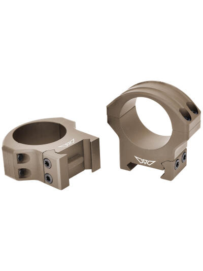 Warne 8515TM HyperLite  Dark Earth Cerakote MagnaFusion Alloy 30mm Tube Maxima/Weaver/Picatinny Fits Tikka