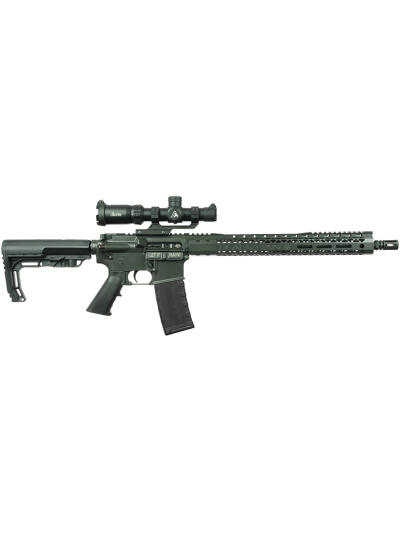 Black Rain Ordnance BROROTROPT02  w/Optic 223 Rem/5.56 NATO 16"