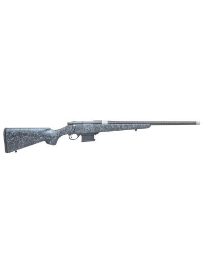 Howa HCE6ARCGW 1500 Carbon Elevate 6mm ARC 5+1 20" Wrapped Carbon Fiber Threaded Barrel, Blued Drilled & Tapped Steel Receiver, Fixed Stocky's Black w/Gray Webbing Carbon Fiber Stock, Right Hand