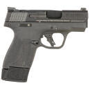 Smith & Wesson 14196 M&P9 Shield 9mm Luger 15+1 3.10" Black Armornite Barrel, Optic Ready/Serrated Slide, Black Frame