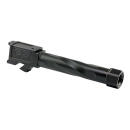 Zaffiri Precision ZP.19BTBN   9mm Fits Glock 19 Gen 1-5 4.60" Black 416R Stainless Steel