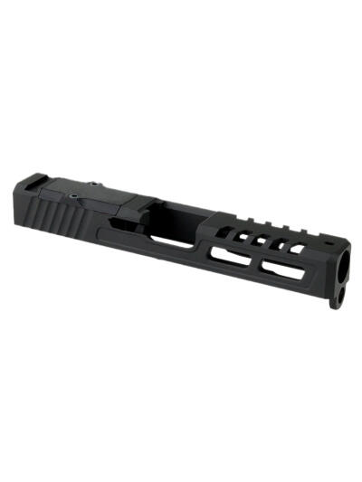Zaffiri Precision ZPS.2.19.BLK ZPS.2 Custom Slide Fits Glock 19 Gen 3 Black 17-4 Stainless Steel