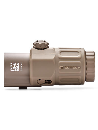 Eotech G33.NMTAN G33 Magnifier 3x No Mount Tan/FDE