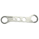 Lyman 7631250 Brass Smith Die Wrench Silver Stainless Steel