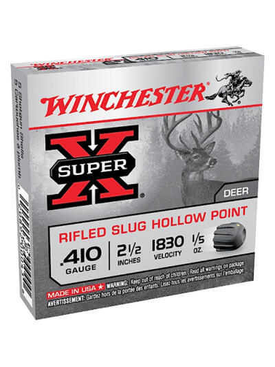 SuperX 410Ga 2.5" 1/5oz Foster Slug VP