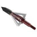 MUZZY BROADHEAD MX4 4-BLADE - 100GR 1 1/8" CUT 3PK