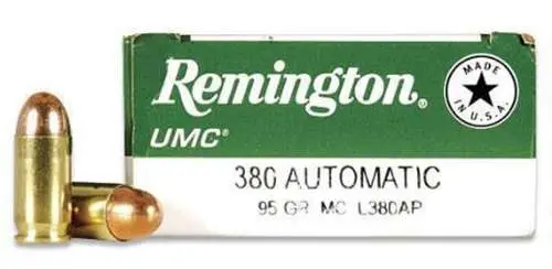 REMINGTON 380 AUTO 95GR FMJ UMC 50 RND PK 50 RD/BX 10 BX/CS - Image 3