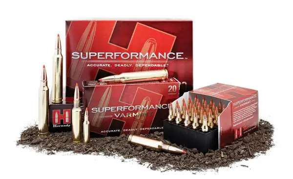 HORNADY SUPERFORMANCE VARMINT AMO 222 REM 50GR V-MAX SPF 20RD (10 BOX CASE) - Image 4