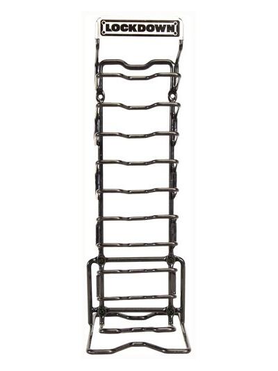 LOCKDOWN MAGAZINE RACK - HOLDS 10 AR-15 MAGAZINES