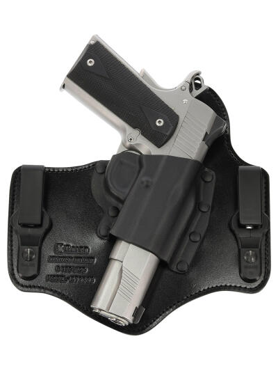 Galco KT662B KingTuk Deluxe IWB Black Kydex/Leather UniClip Fits Springfield XDS Fits Walther CCP Right Hand