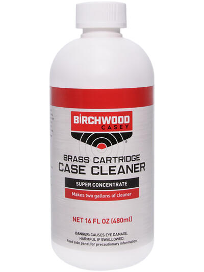 Birchwood Casey 33845 Brass Cartridge Case Cleaner 16 oz. Bottle