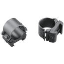 Weaver Mounts 49143 Sure Grip Windage Adjustable Rings  Matte Black 1" Medium