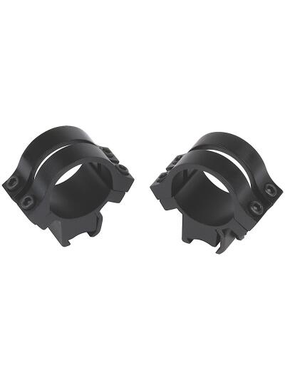 Weaver Mounts 49053 Quad Lock Detachable Tip-Off Rings  Black 1"
