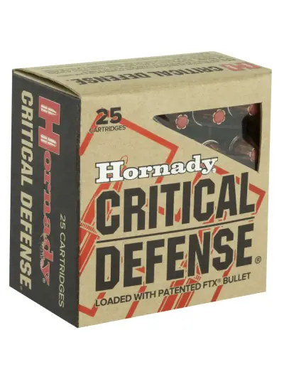HORNADY CRITICAL DEFENSE AMO 32 H&R MAG 80GR FTX 25RD (10 BOX CASE)