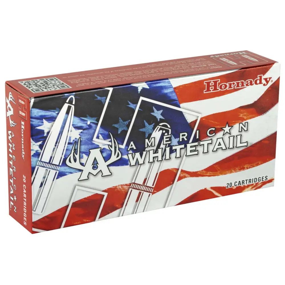 HORNADY AMERICAN WHITETAIL AMO 450 BUSHMASTER 245GR INTERLOCK 20RD (10 BOX CASE)