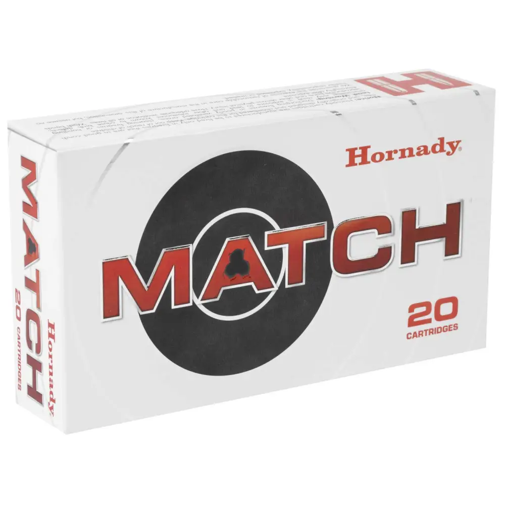 HORNADY MATCH AMO 308 WIN 168 BTHP 20RD (10 BOX CASE)
