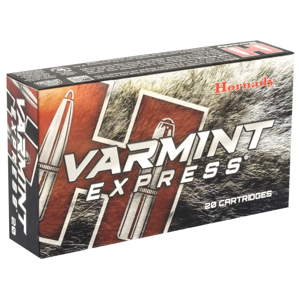 HORNADY VARMINT EXPRESS AMO 220 SWIFT 55GR VMAX 20RD (10 BOX CASE)