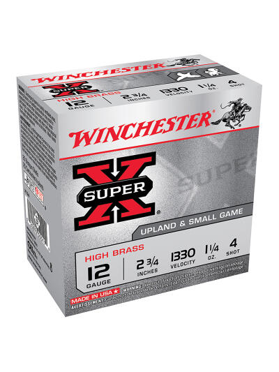 SuperX 12Ga 2.75" 1-1/4oz HBHG #4
