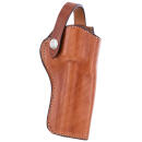 Bianchi 10062 1L Lawman Western OWB 03 Tan Leather Belt Loop Fits Colt New Frontier/Single Action Army