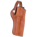 Bianchi 10066 1L Lawman Western OWB 04 Tan Leather Belt Loop Fits Colt New Frontier/Single Action Army